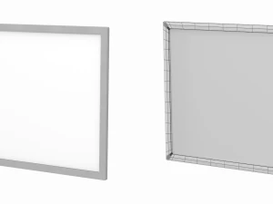 Whiteboard PBR 3D Modell