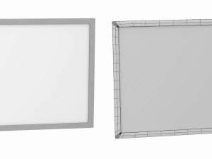 Whiteboard PBR 3D Modell