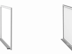 Whiteboard PBR 3D Modell