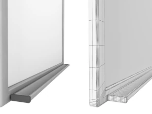 Whiteboard PBR 3D Modell