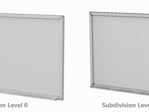 White Board PBR Modelo 3D