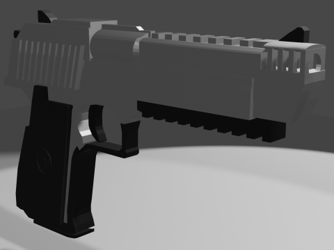 Desert Eagle 3Dモデル