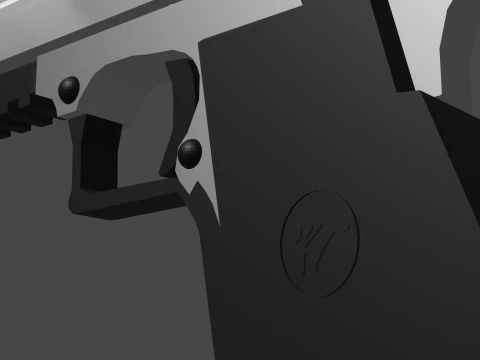 Desert Eagle 3D Model