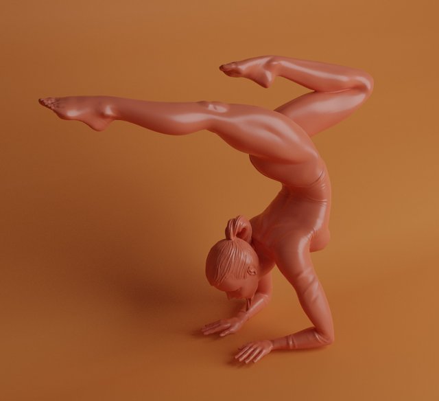 Yoga 2 Model do druku 3D .c4d .max .obj .3ds .fbx .stl .blend 