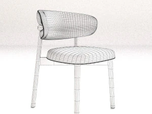 Oleandro chair by Calligaris 3D Model