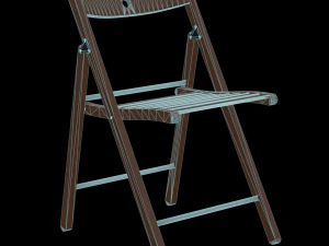 IKEA foldable chair TERJE 3D Model