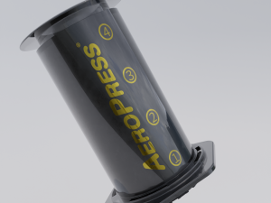 Aeropress coffeemaker 3D Model