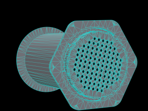 Aeropress coffeemaker 3D Model