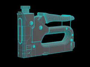 Manual Staple-Gun 3D Model