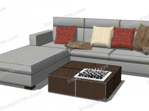 Imagist3ds 030069- Couch 3D-Modell