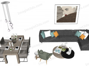 Imagist3ds 030389 - Sofa 3D Model