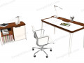 Imagist3ds 061010 - Desk 3D Office Furniture Modelo 3D