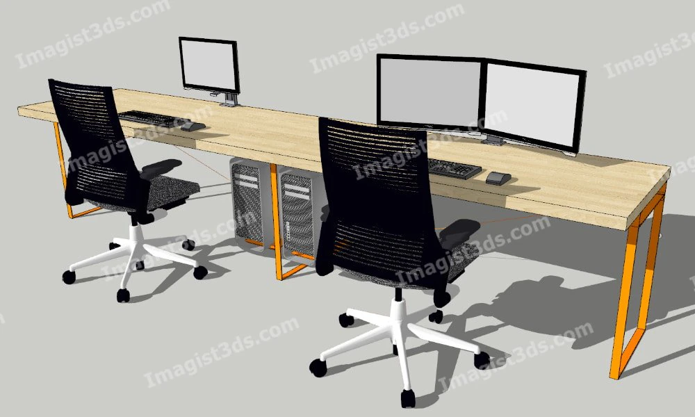 Imagist3ds 061013 - 3D Office Furniture 3D Model .c4d .max .obj .3ds .fbx .stl .blend 