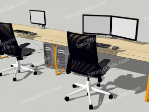 Imagist3ds 061013 - 3D Office Furniture 3D Model
