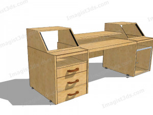 Imagist3ds 061030 - 3D Office Furniture 3D Model