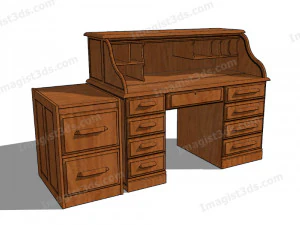 Imagist3ds 061058 - Mobili per ufficio 3D Modello 3D