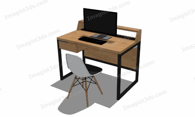 Imagist3ds 061059 - 3D Office Furniture 3D Model .c4d .max .obj .3ds .fbx .stl .blend 