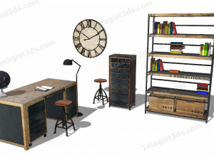 Imagist3ds 061060 - 3D Office Furniture Modèle 3D