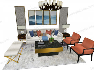 Imagist3ds 030415 - Sofa 3D-Modell