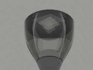 Modern Streep lamp 3D Model