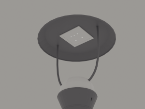 Modern Streep lamp 3D मॉडल