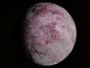 Five diverse planets with procedural map generation 3D Model