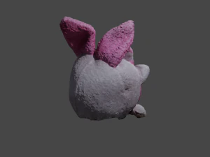 Little Plush Pig 3D Model
