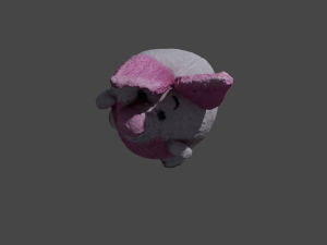 Little Plush Pig Modèle 3D