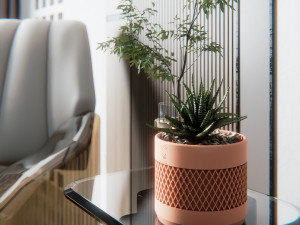 Pot plant aztek 3D Print Model