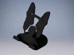 Dog holder phone 3D Print Model