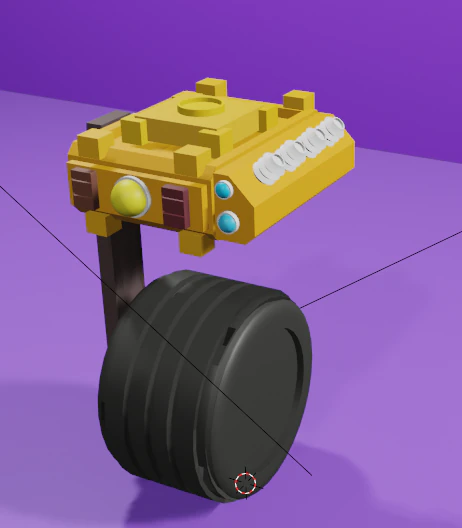 Robot 3D Model .c4d .max .obj .3ds .fbx .stl .blend 