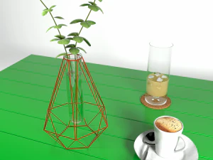 Decoratieve vaas 3D Model