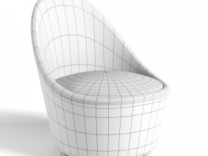 Blossom Armchair Modèle 3D