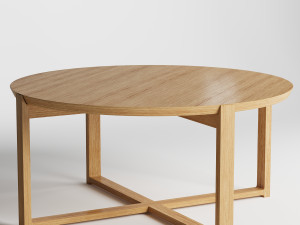 Circular magazine table 3D मॉडल