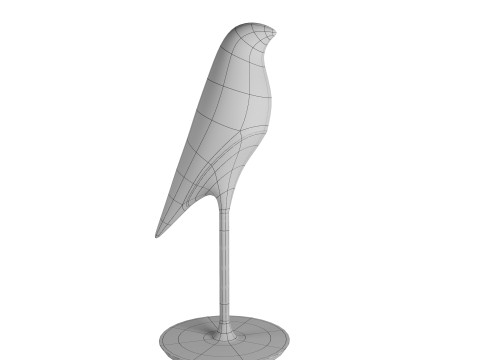 Bird light Model 3D
