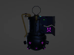 Granade Jinx Arcane 3D Model