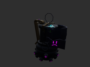 Granade Jinx Arcane 3D Model