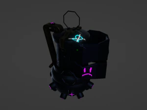 Granade Jinx Arcane 3D Model