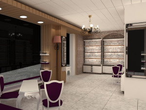 Optical Shop Decoration Design Modèle 3D