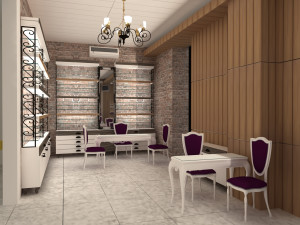 Optical Shop Decoration Design Modèle 3D