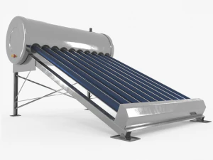 Solar Water Heater 3D Model