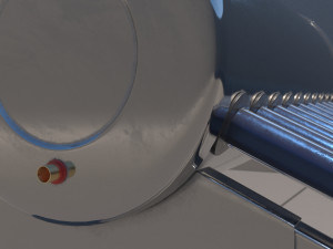 Solar Water Heater Modello 3D