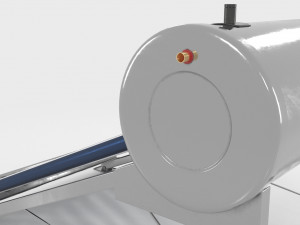 Solar Water Heater Modello 3D