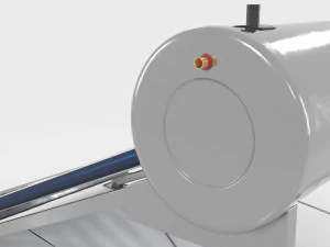 Solar Water Heater 3D Model