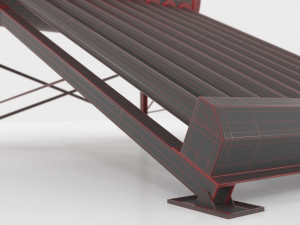 Solar Water Heater Modello 3D
