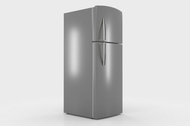 Fridge 3D Модель .c4d .max .obj .3ds .fbx .stl .blend 