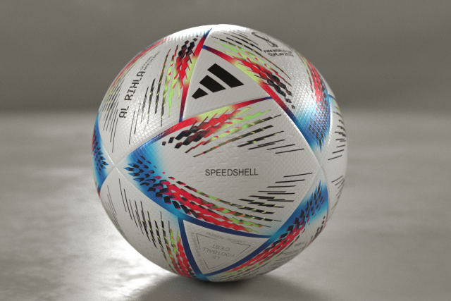 Al Rihla world cup 2022 football 3D 모델 .c4d .max .obj .3ds .fbx .stl .blend 