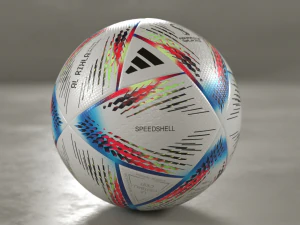 Sepak bola piala dunia Al Rihla 2022 Model 3D