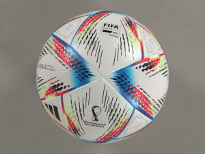 Al Rihla world cup 2022 football 3D 모델