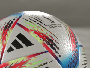 Al Rihla world cup 2022 football 3D 모델